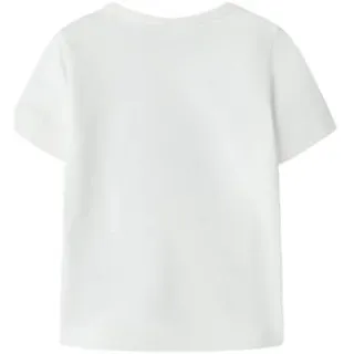 NAME IT BABY T-shirt wit met glitter, foto 3