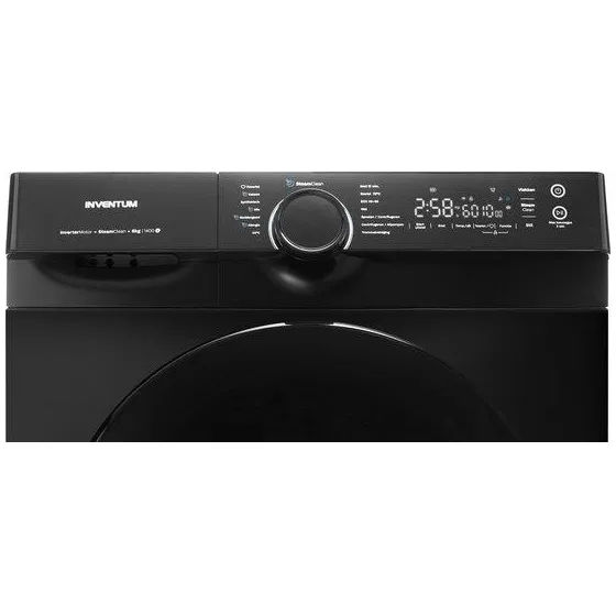Inventum VWM8010B wasmachine zwart, foto 4