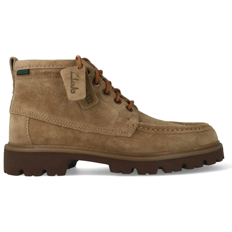 Clarks Cleyhill Hi veterschoenen taupe, foto 2