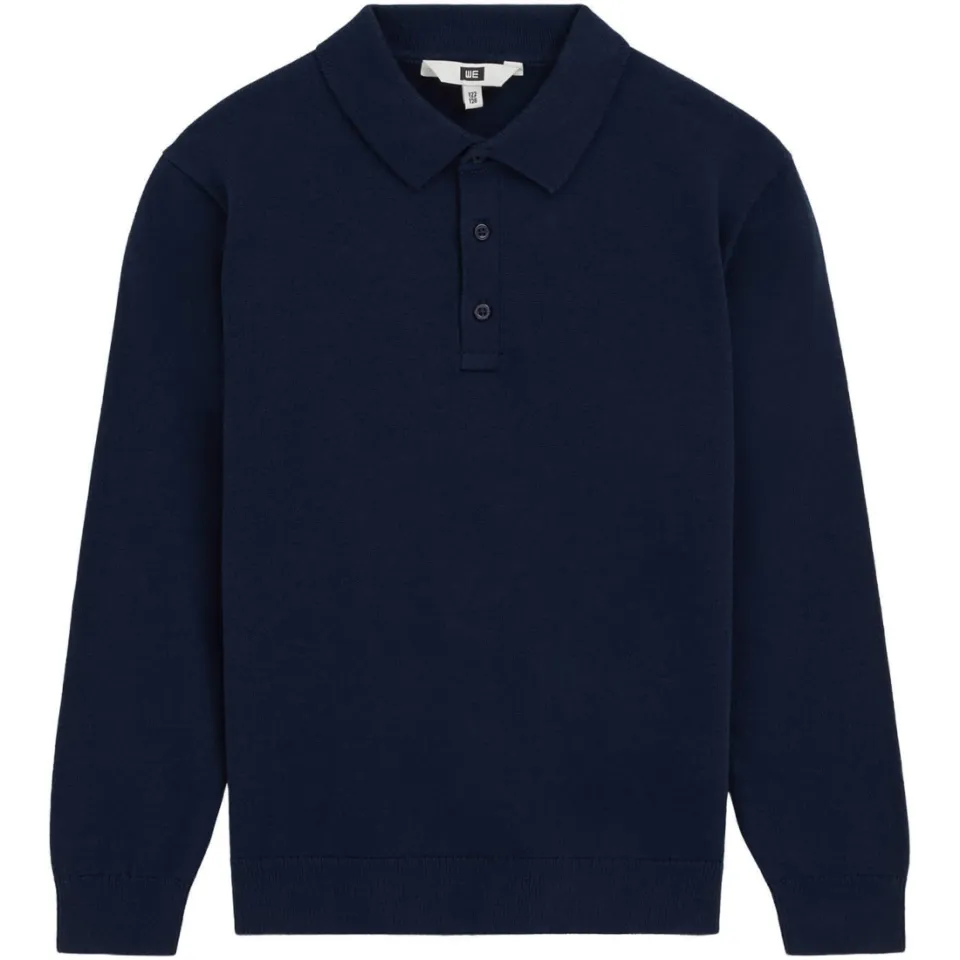 WE Fashion gebreide trui - donkerblauw, foto 2