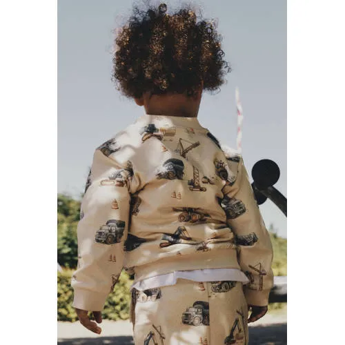 NAME IT MINI sweater met print - ecru, foto 3