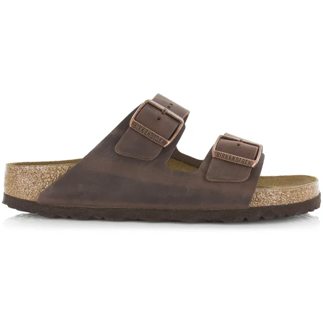 Birkenstock Arizona Habana Nubuck Unisex bruin, foto 2