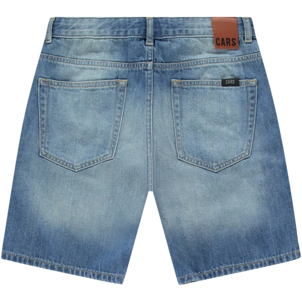 Cars denim regular short stonewashed blauw, foto 3