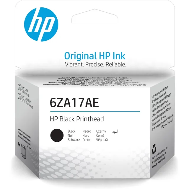 Hp 6ZA17AE zwarte printkop