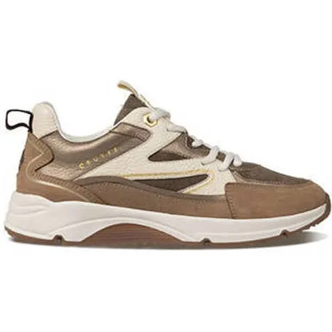 Cruyff leren sneakers bruin/beige Meisjes Leer Bruin - beige