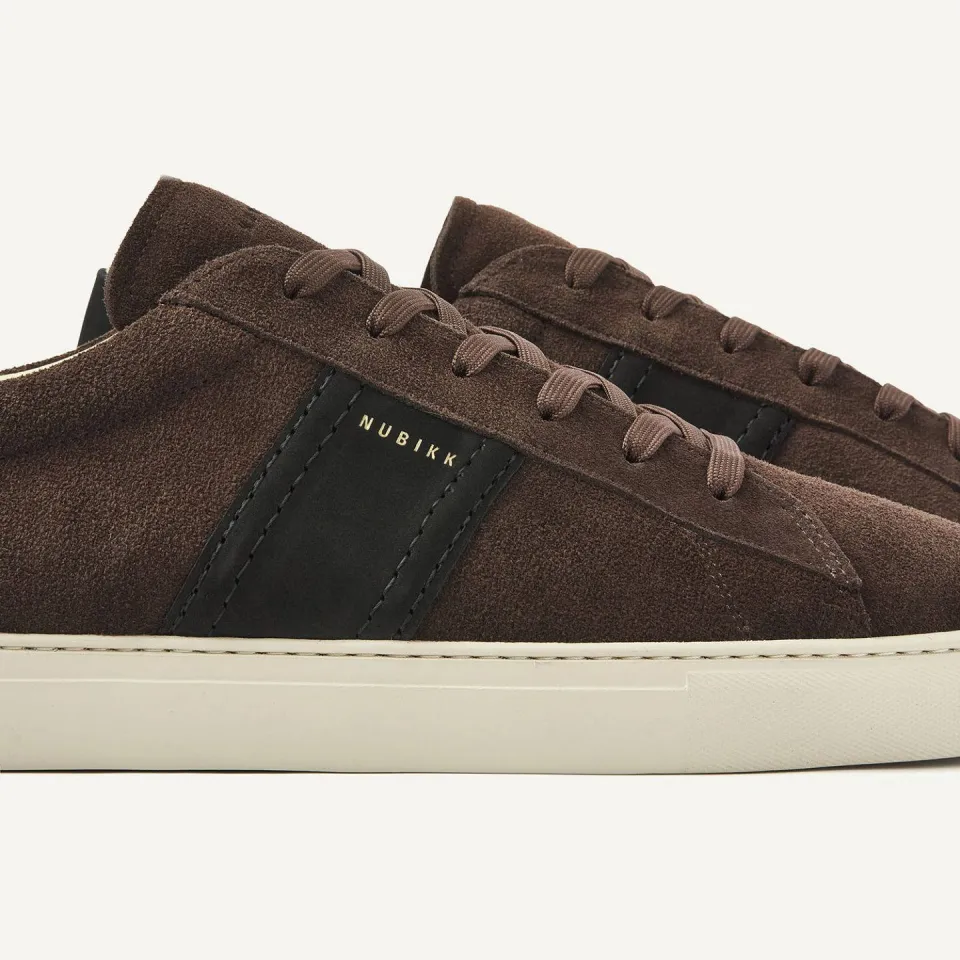 Nubikk Jase Morris lage sneaker bruin, foto 6