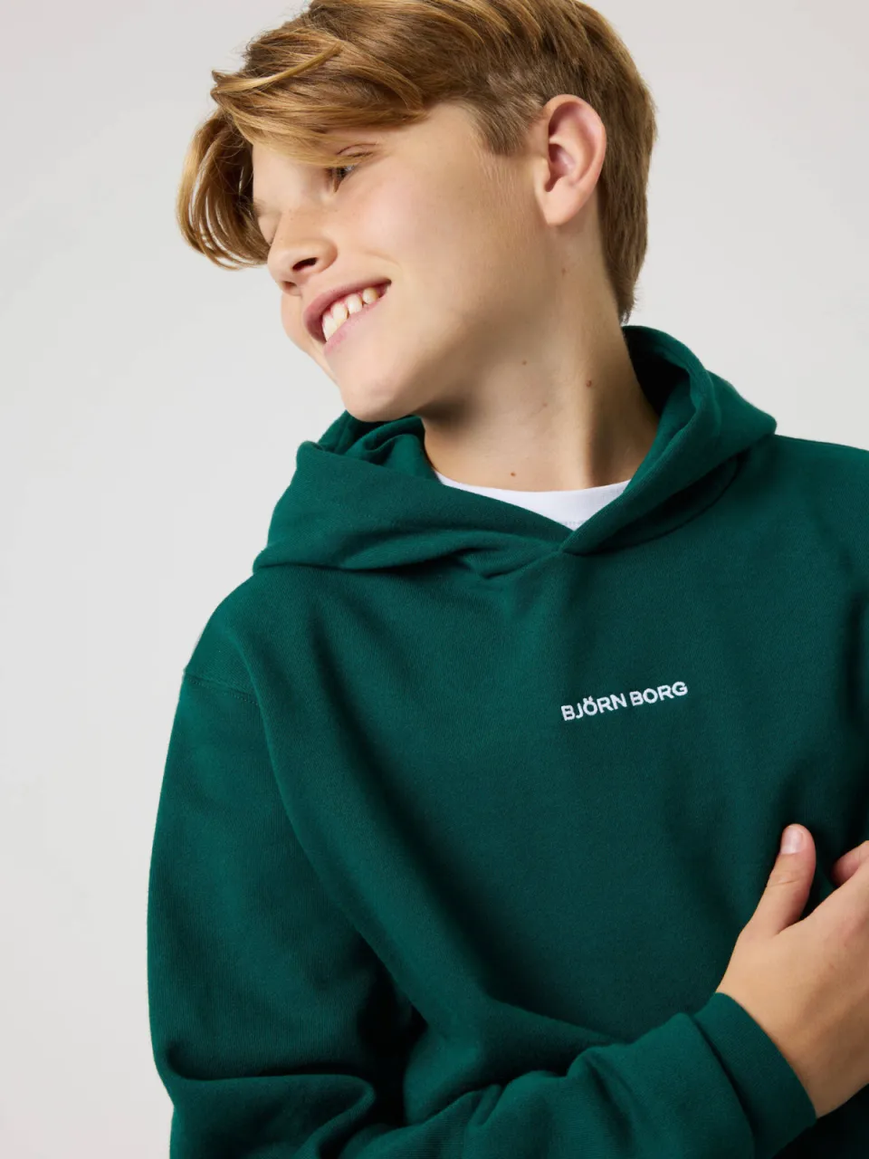Björn Borg hoodie - donkergroen, foto 3