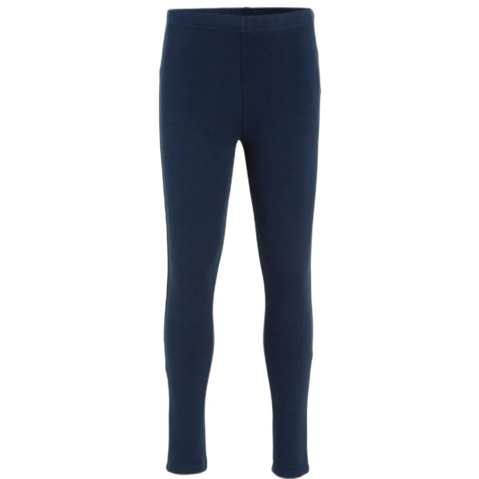 Anytime fleece legging navy (set van 2)