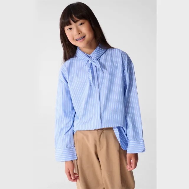 Shoeby gestreepte blouse blauw wit blauw/wit