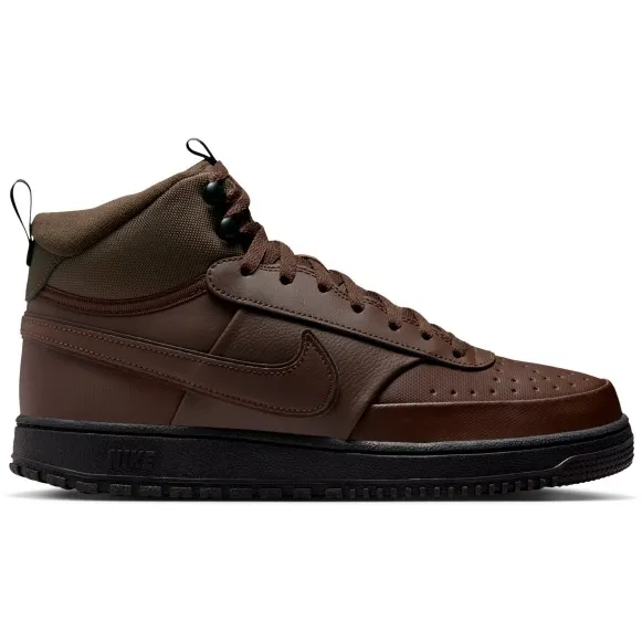 Nike Court Vision Mid Winter - Sneakers, bruin/zwart