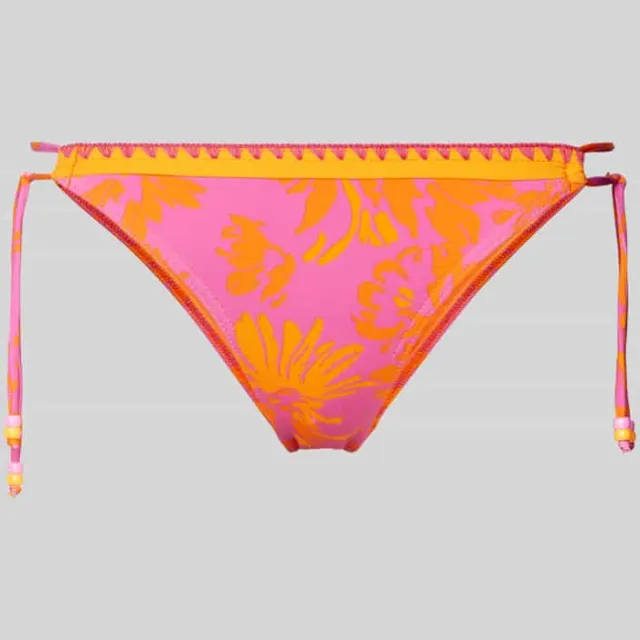 banana moon Bikinibroekje met vetersluiting Felroze