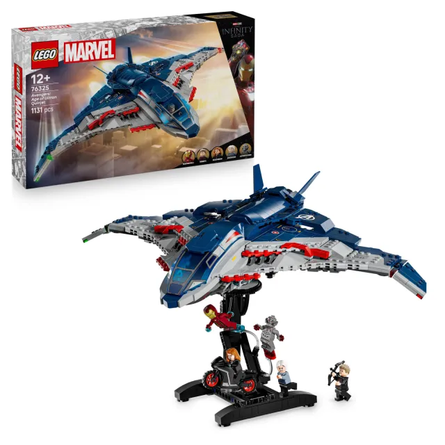 Lego Marvel Avengers: Age of Ultron Quinjet 76325, foto 2