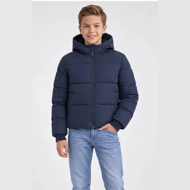 Cars pufferjas marineblauw