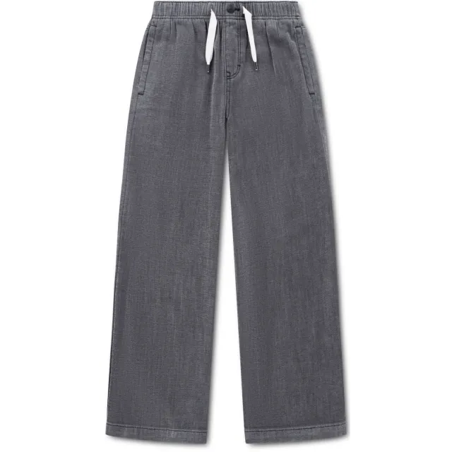 Levi's Kids high rise baggy jeans - grey denim