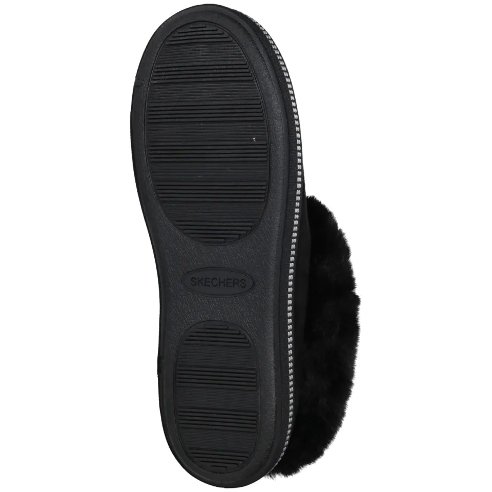 Skechers Cozy Campfire Winter Nights Pantoffels Dames Zwart, foto 7