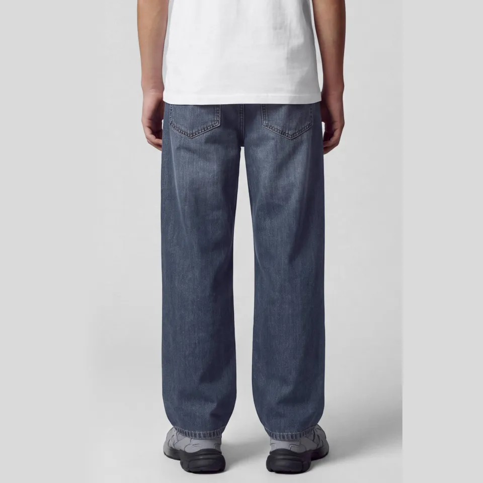 LMTD NLMBEX loose fit jeans - donkerblauw, foto 5