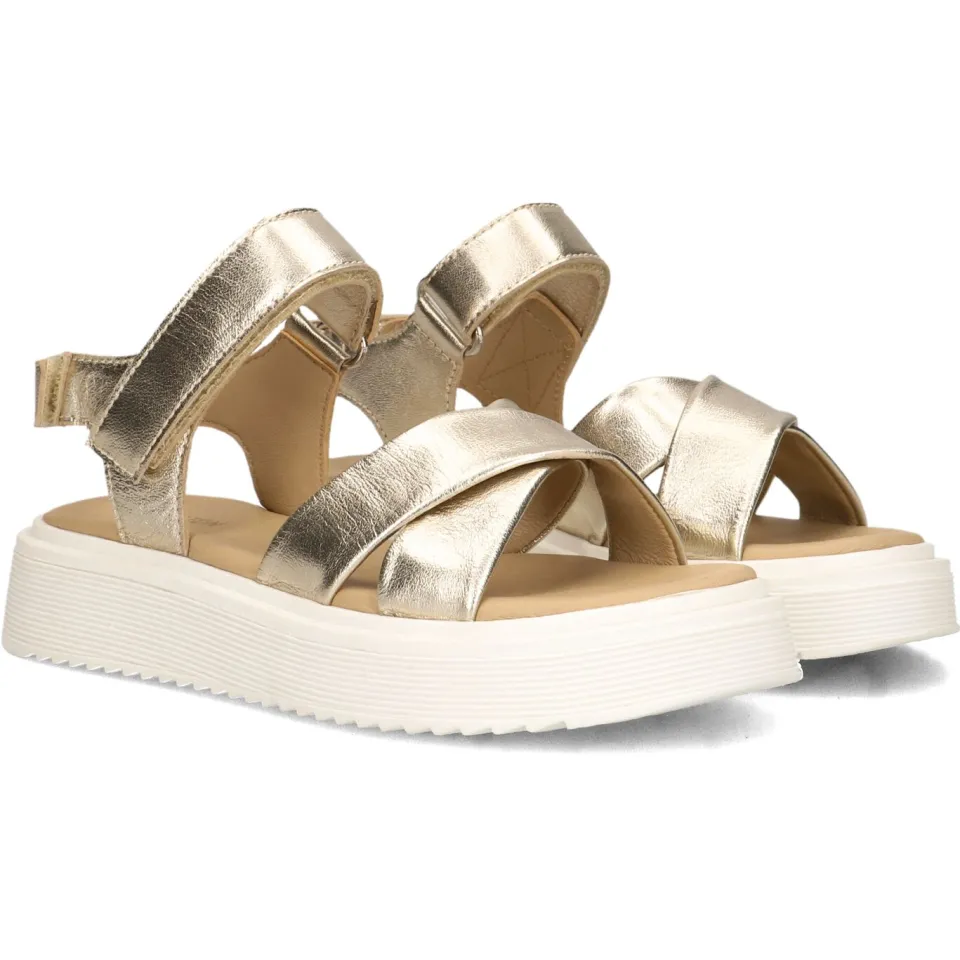 Ton & Ton Sandalen Alba Goud, foto 3