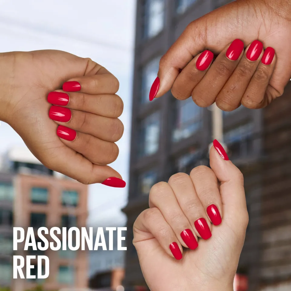 Maybelline New York SuperStay 14 Days Ink Bonder nagellak 8 Passionate Red rood, foto 5