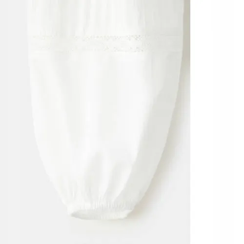 Mango blousetop ecru, foto 5