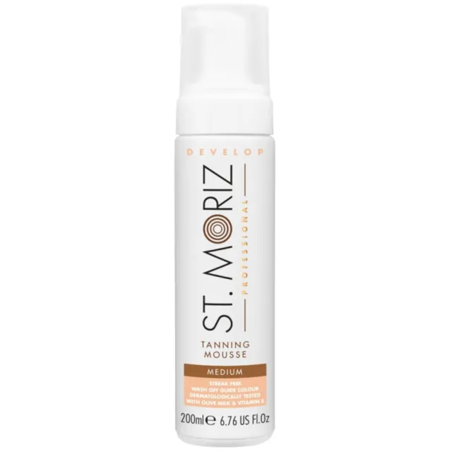St Moriz Zelfbruiningsmousse Medium 200 ml