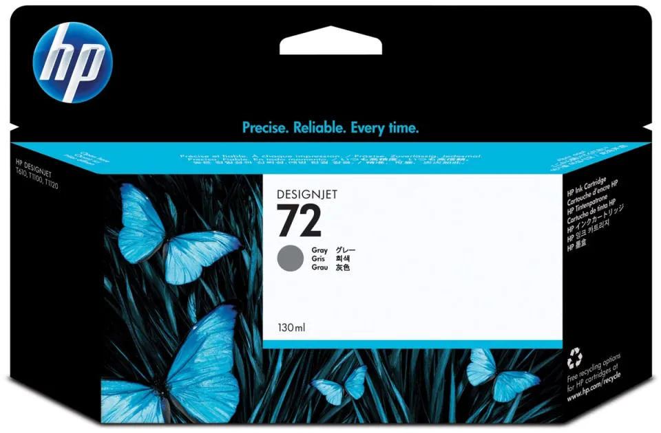 Hp 72 (C9374A) Inktcartridge Grijs, foto 2