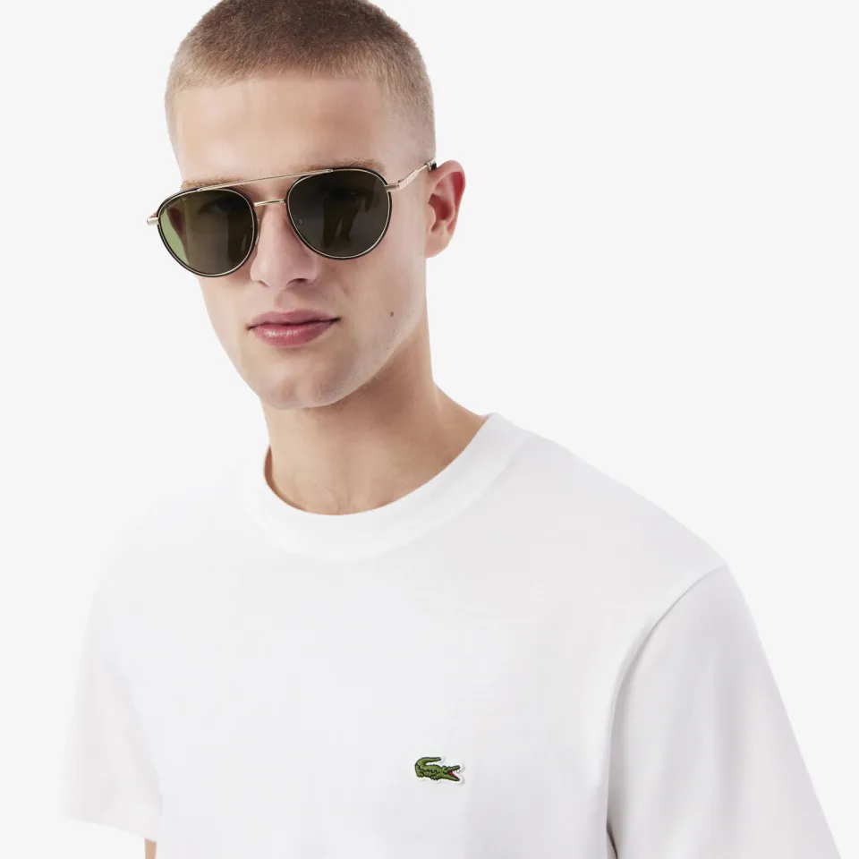 Lacoste T-shirt wit, foto 6