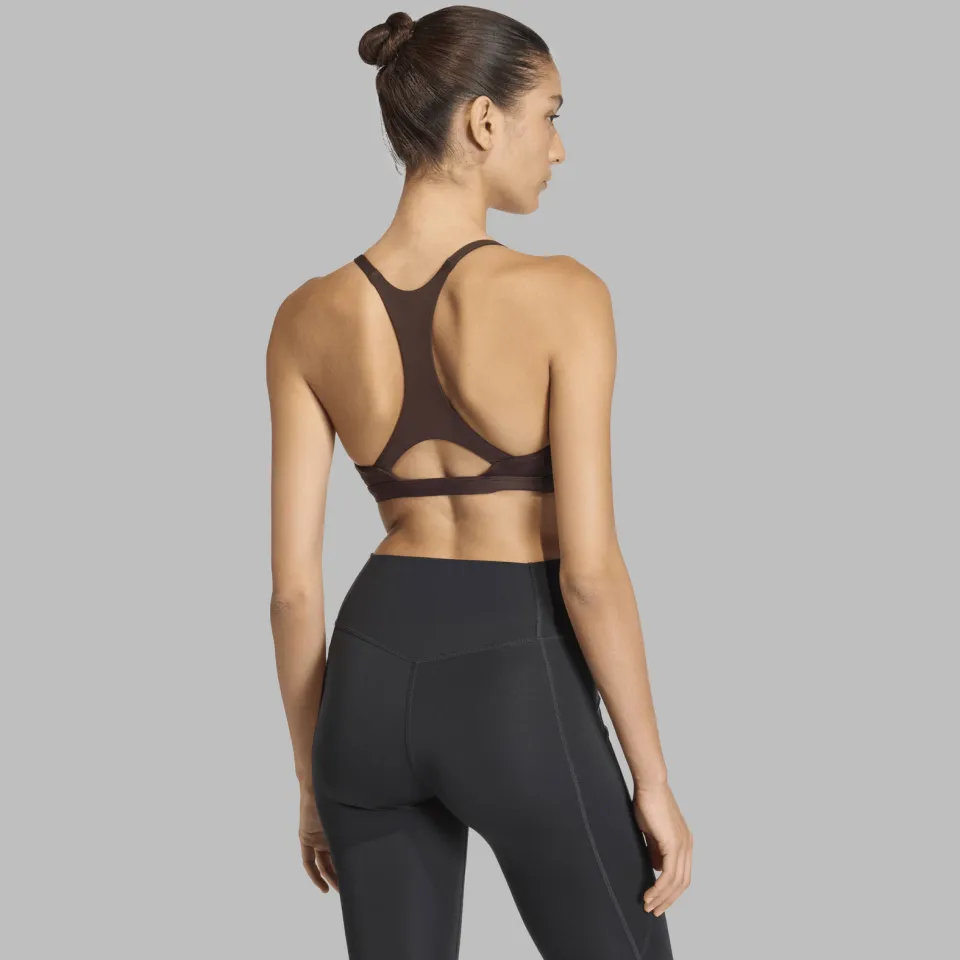 Adidas Performance Optimé sport-bh light support - bruin, foto 6