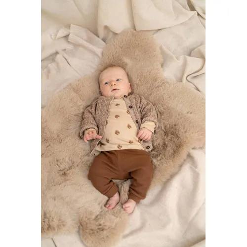 A Tiny Story longsleeve met print beige, foto 3