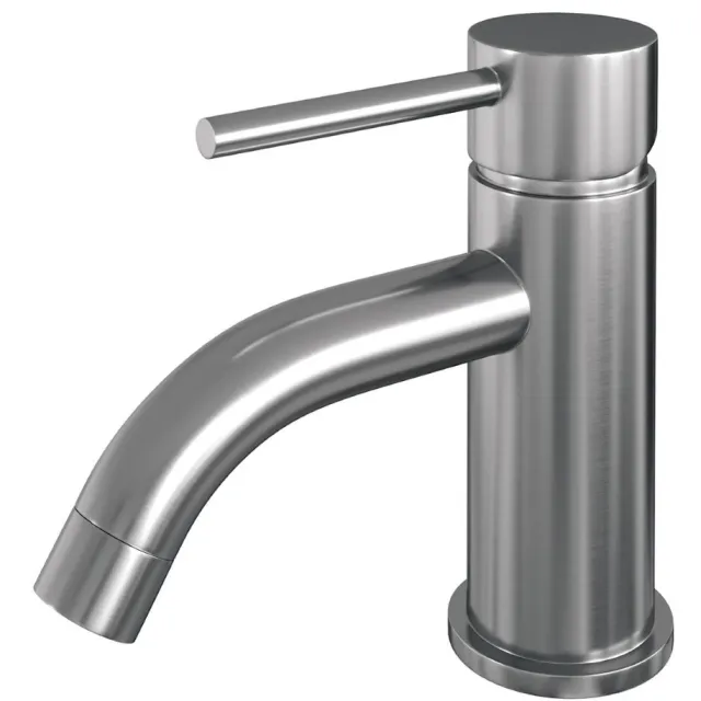 Fonteinkraan Brauer PVD-Coating Geborsteld RVS