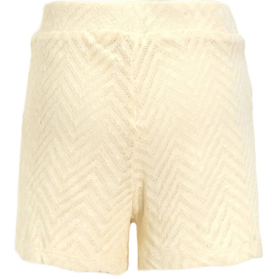 Anytime crochet korte broek off-white, foto 4