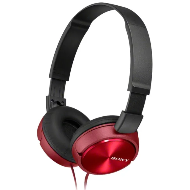 Sony MDR-ZX310AP On-ear hoofdtelefoon Rood