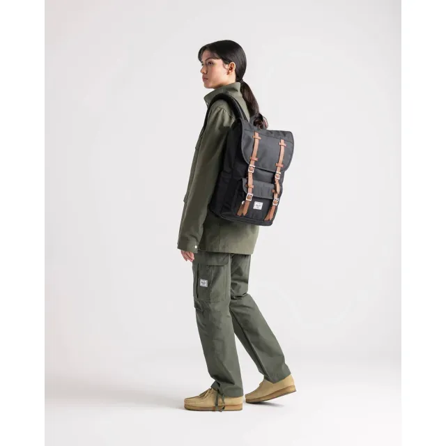 Herschel Little America Mid rugzak zwart, foto 2