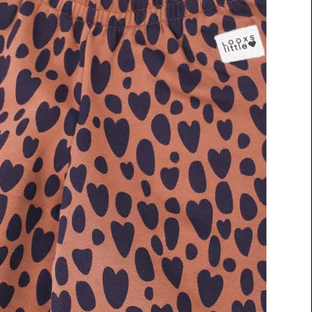 LOOXS little wide leg broek bruin, foto 4