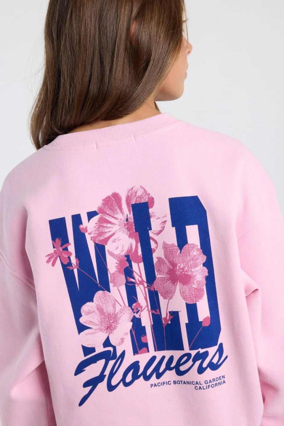 America Today sweater met backprint - roze, foto 7