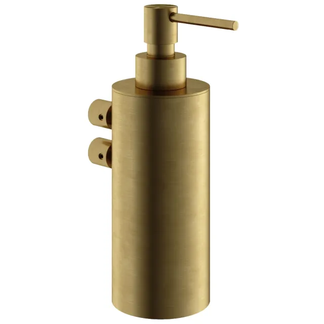 Hotbath Zeepdispenser Hotbath Archie Wandmodel Geborsteld Messing PVD
