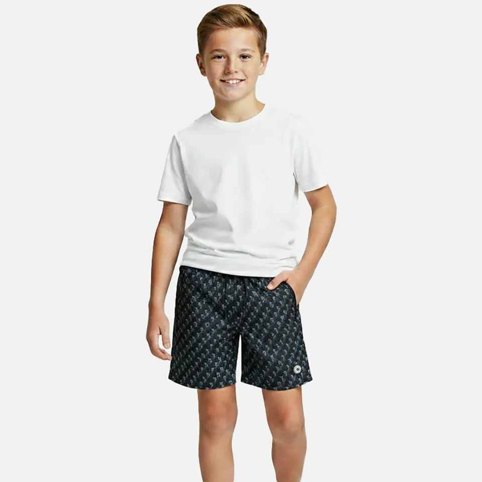 Cars zwemshort met all over print zwart