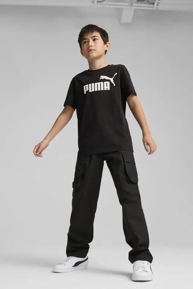 Puma ESS No. 1 Logo t-shirt zwart, foto 2