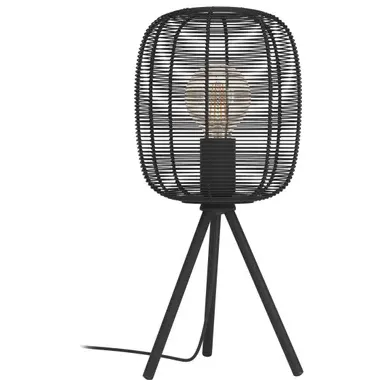 EGLO Tafellamp Derwen Zwart ⌀20cm Zwart;