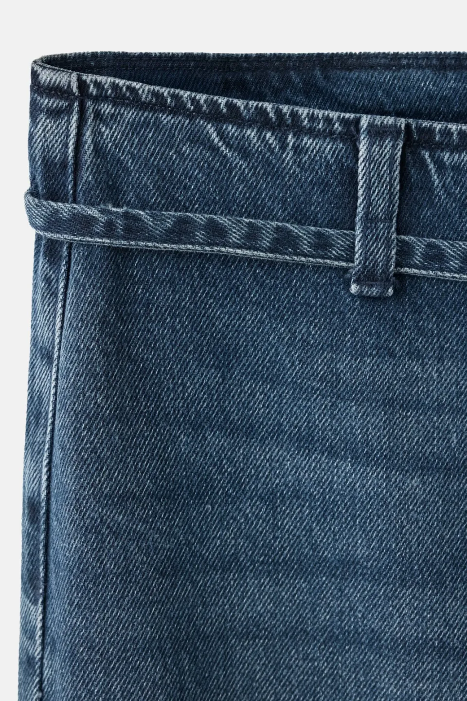 Mango TEEN straight leg jeans - donkerblauw denim, foto 6
