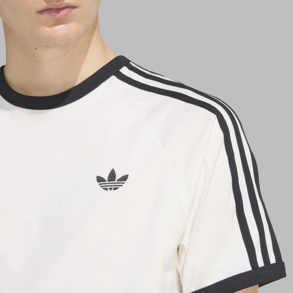 Adidas Originals regular fit T-shirt - wit/zwart, foto 8
