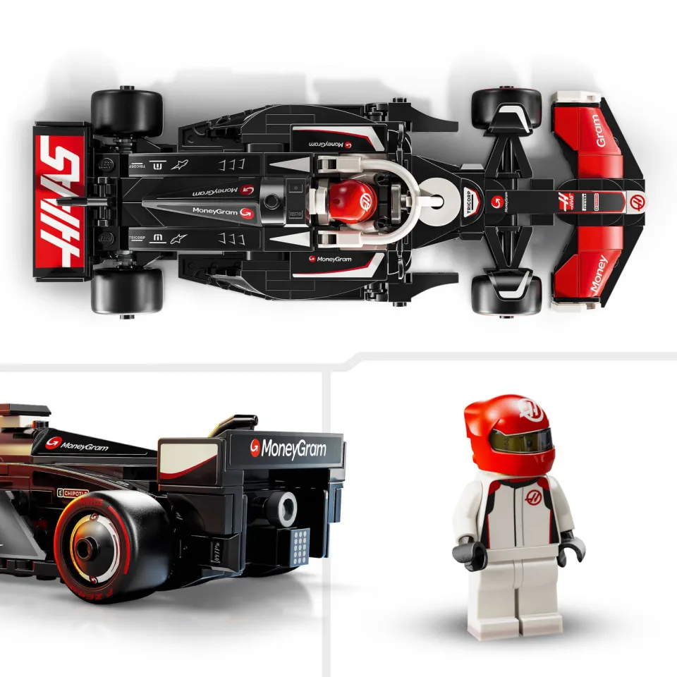 Lego Speed Champions MoneyGram Haas F1® Team VF-24 racewagen 77250, foto 2