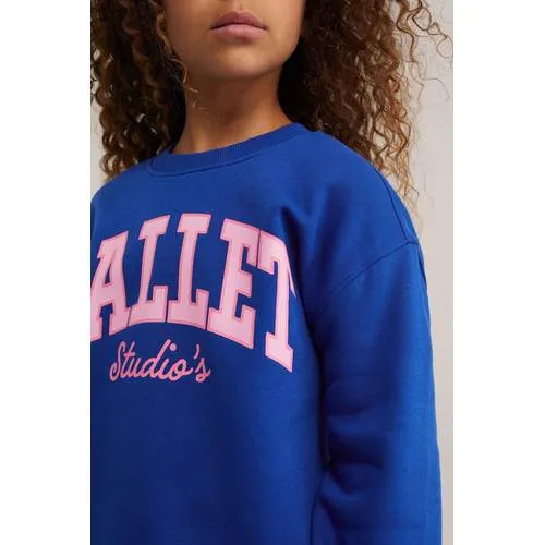 WE Fashion sweater met tekst - blauw, foto 5