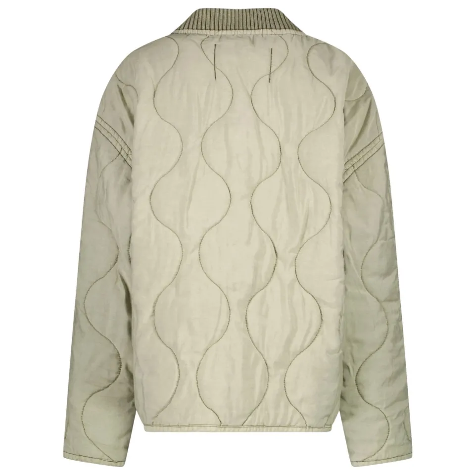 Cars Varah tussenjas quilted mosgroen, foto 4