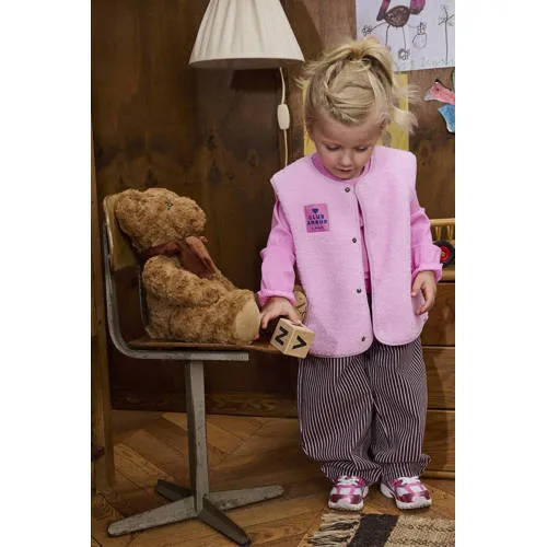 Z8 mini baggy broek Nisrine donkerrood/roze, foto 3
