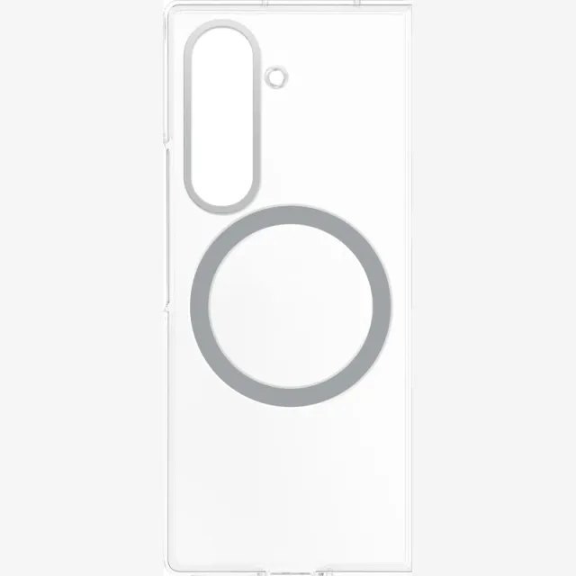 Samsung Galaxy Z Fold 7 Back Cover met Magneet Transparant