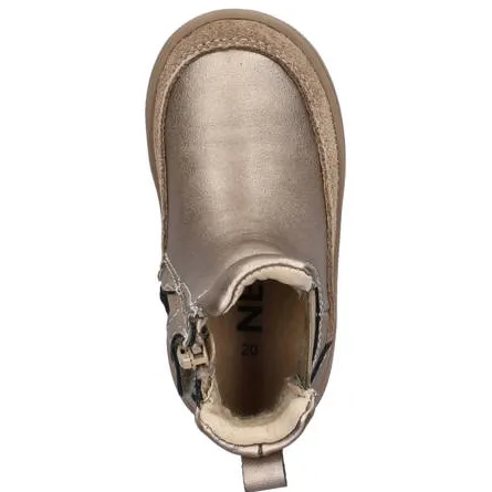 Nelson Kids leren enkelboots goud, foto 3