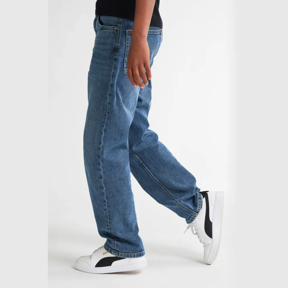 Petrol Industries loose fit jeans medium blue denim, foto 5