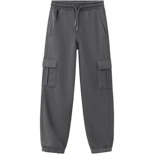 Mango Kids cargobroek antraciet