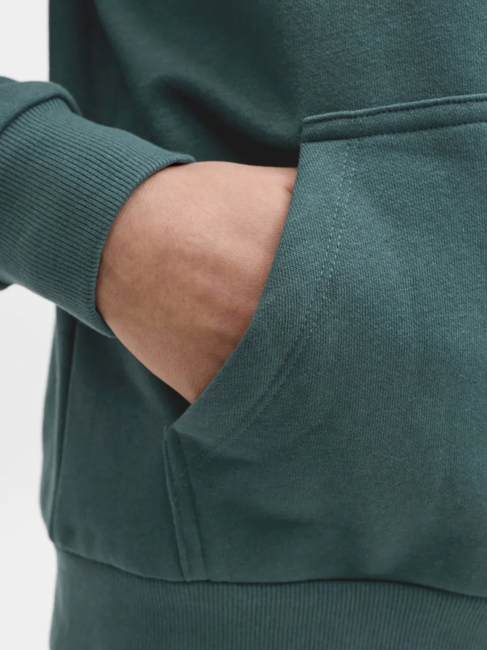 Jack & Jones JUNIOR hoodie donkerblauw donkergroen, foto 6