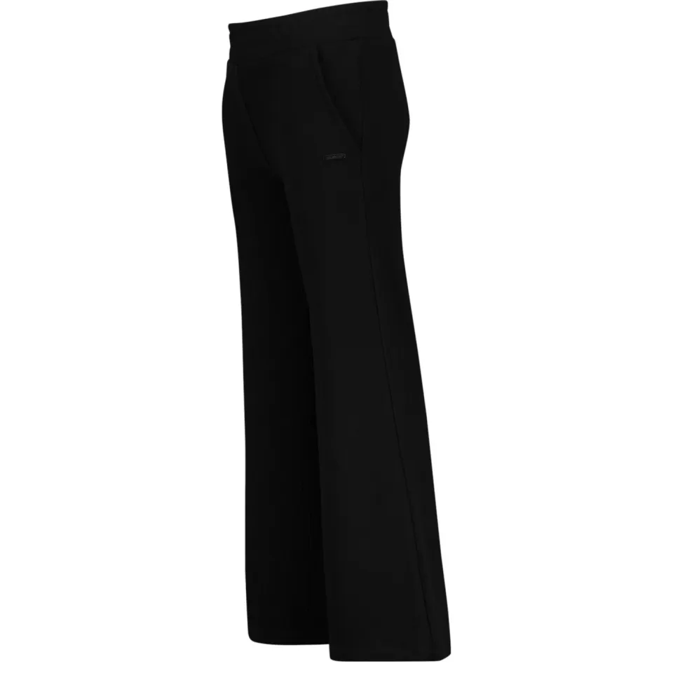 Raizzed wide leg broek zwart, foto 2